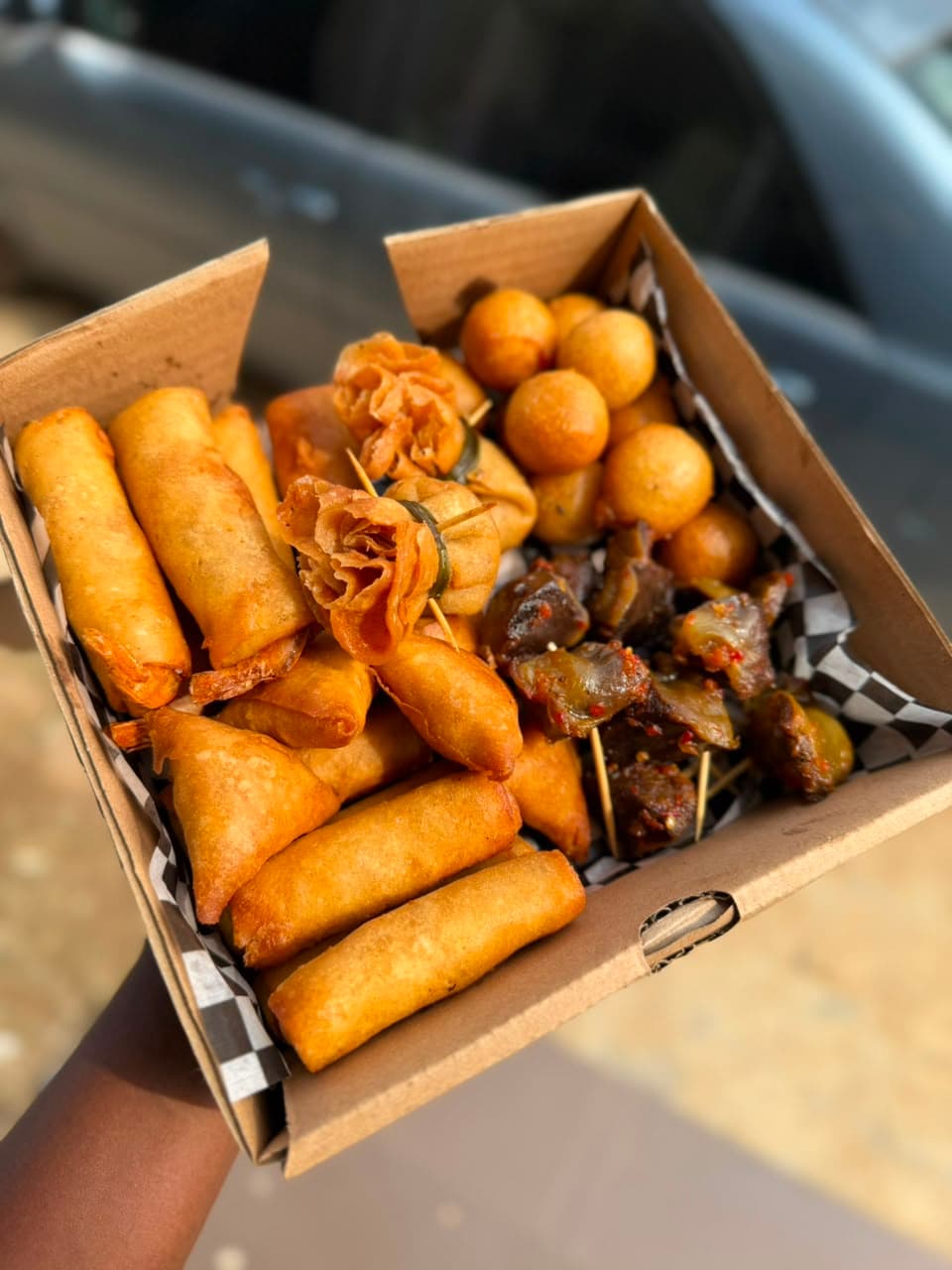 All-In-One Small Chops Platter